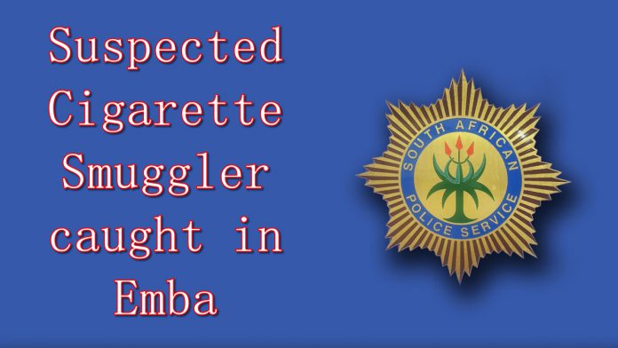 suspected cigarette smuggler caught