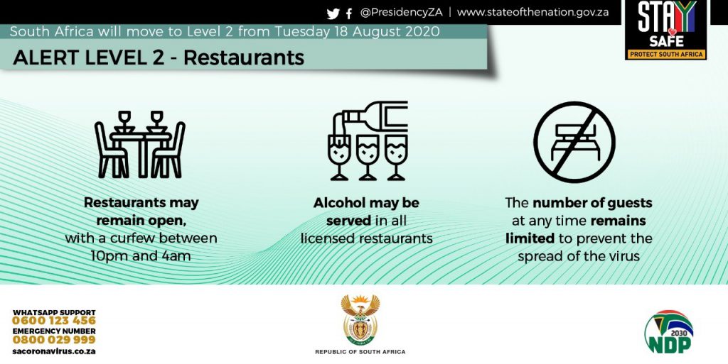 What is allowed as South Africa moves to Level 2 