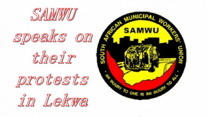 SAMWU Lekwa speaks to the Bulletin