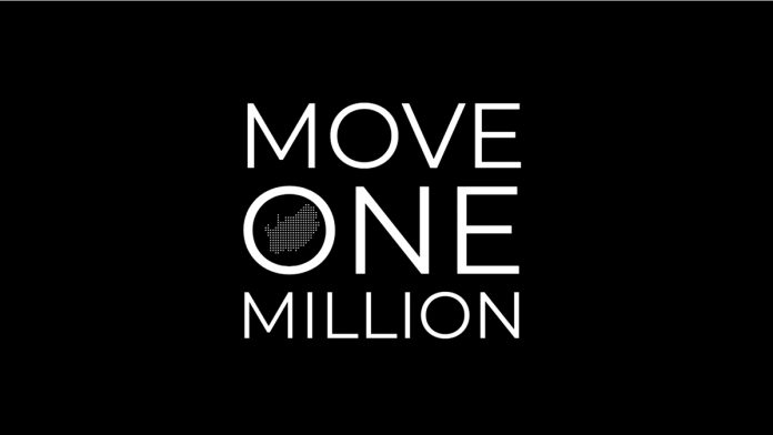 Move One Million demonstration on Saturday, 5 September