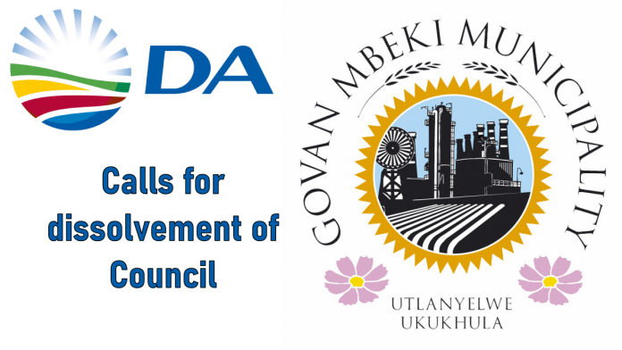 Dissolve the Govan Mbeki Municipal Council!