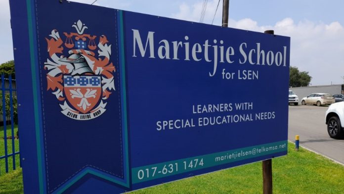 Marietjie school for lsen
