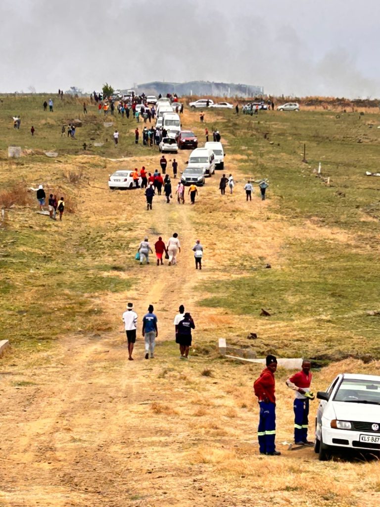 Land Invasion at Kinross Ext 30 Sparks Controversy and Uncertainty