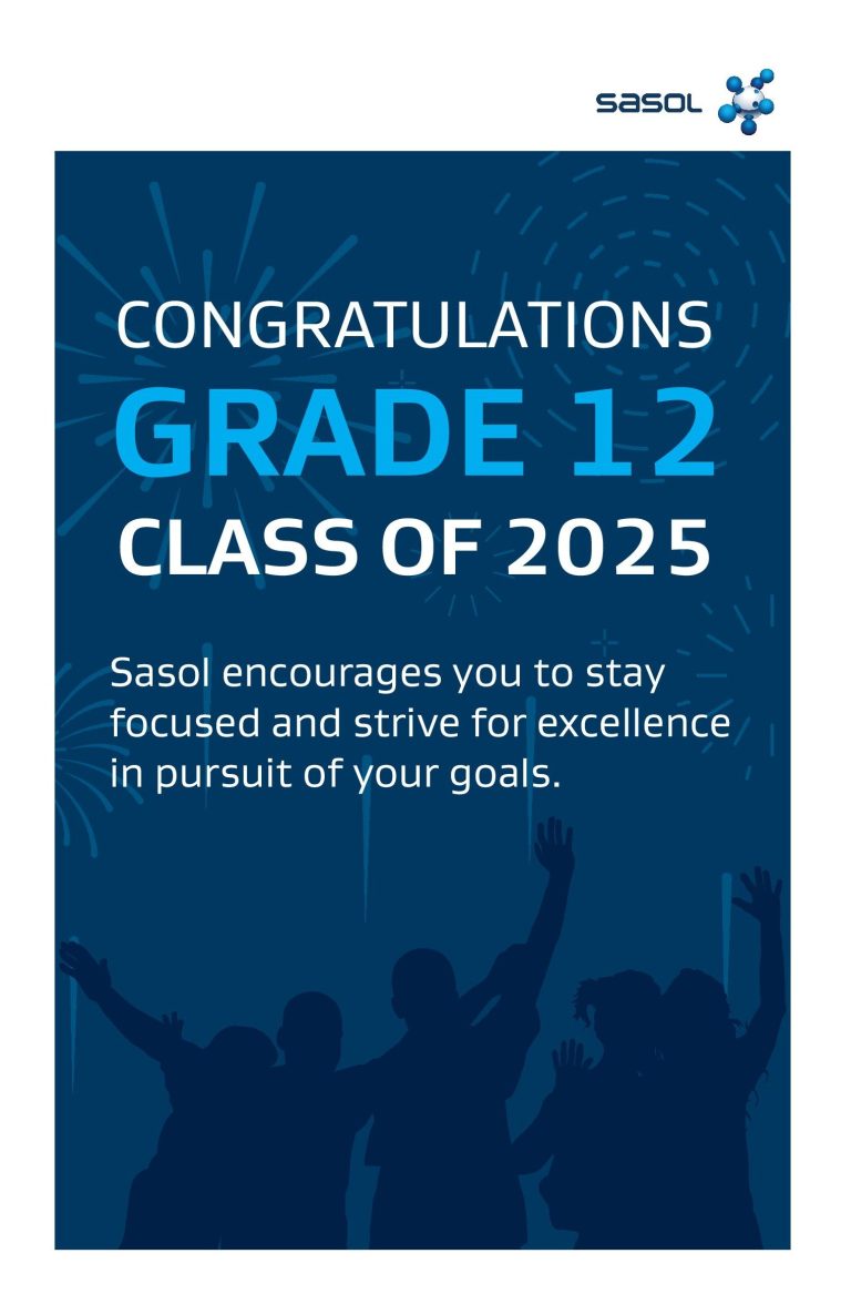 Sasol Congratulates Class of 2025