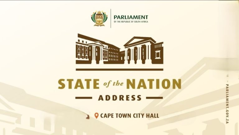 President Ramaphosa delivered the state of the nation address tonight.