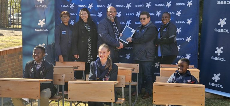 Sasol provides school furniture and water tanks to Bethal schools
