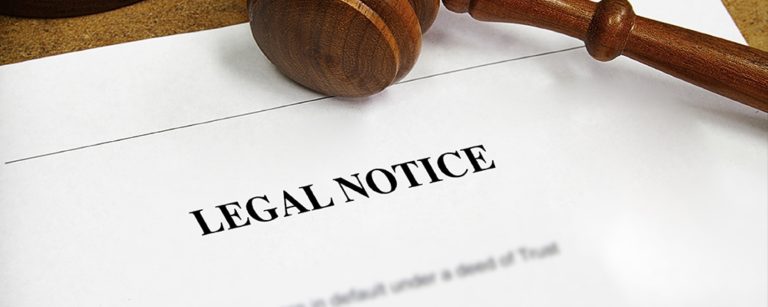 LEGAL NOTICE