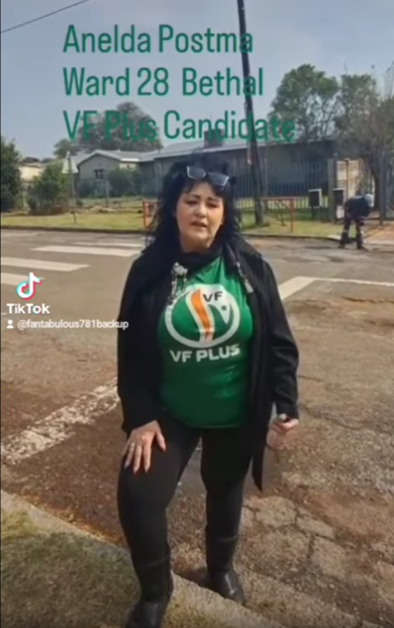 VF Plus Candidate Anelda Postma Appears in Secunda Court on Shoplifting Charges